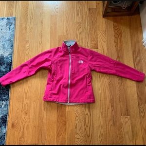 The North Face Pink Fleece-Lined Zip-Up - Size S
